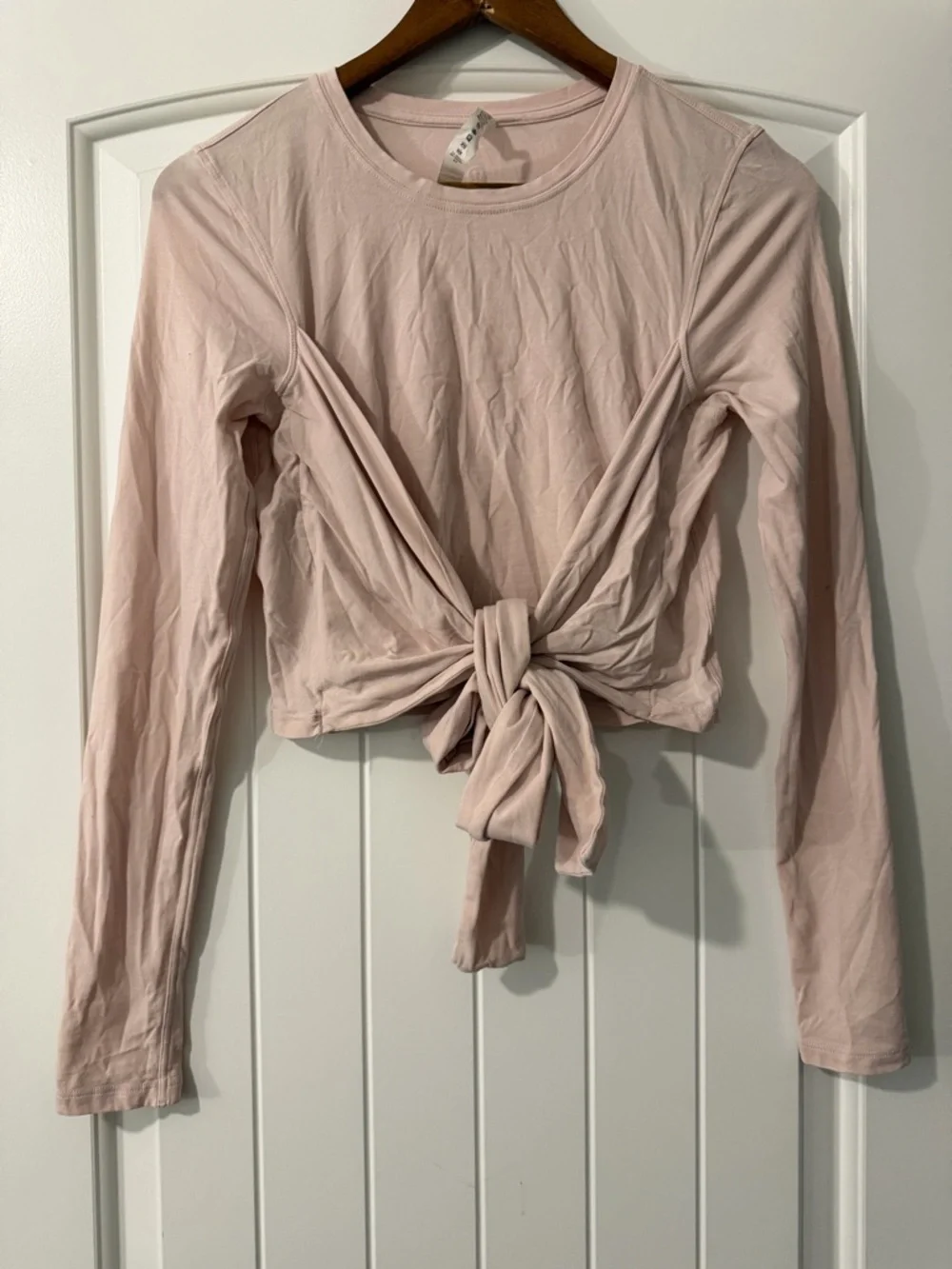 Lululemon Gather and Grow Long Sleeve Feather Pink